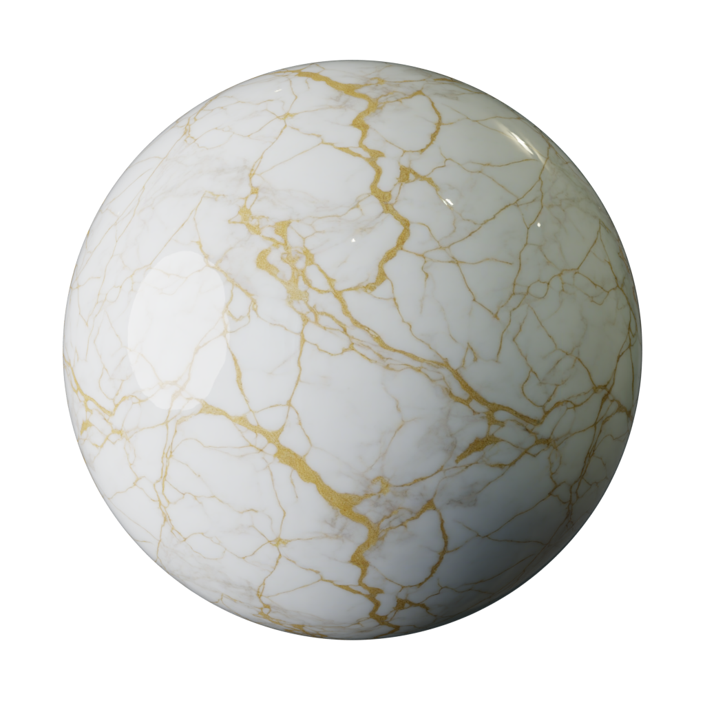 Elegant White Marble | FREE marble materials | BlenderKit