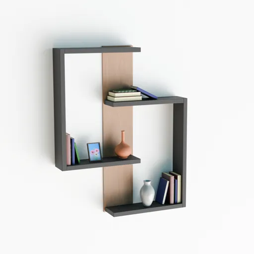 Modern wall shelf