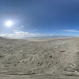 Bluesky Beach Sea