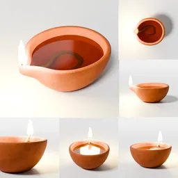 Diya pot