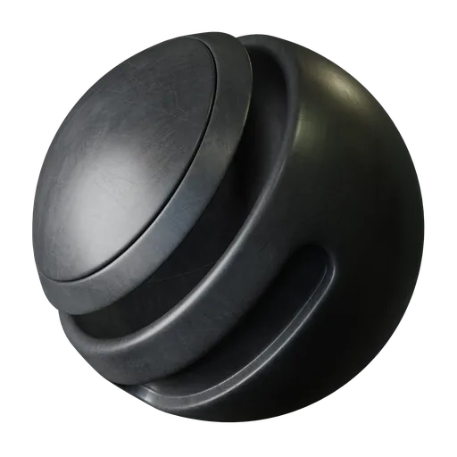 Scratched Gunmetal Plastic