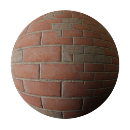 Variegated  Brick Wall