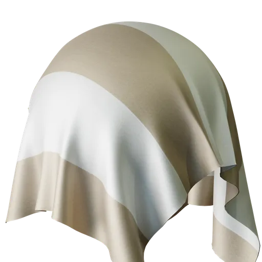 Stripe Natural Flat