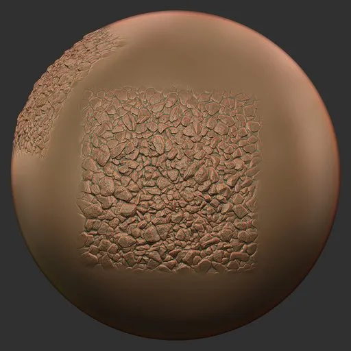 Gravel Brush Broken Soft
