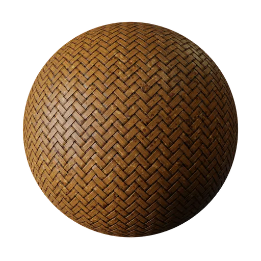 Wooden brown wickers
