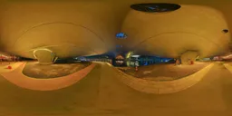 Under the bridge at night