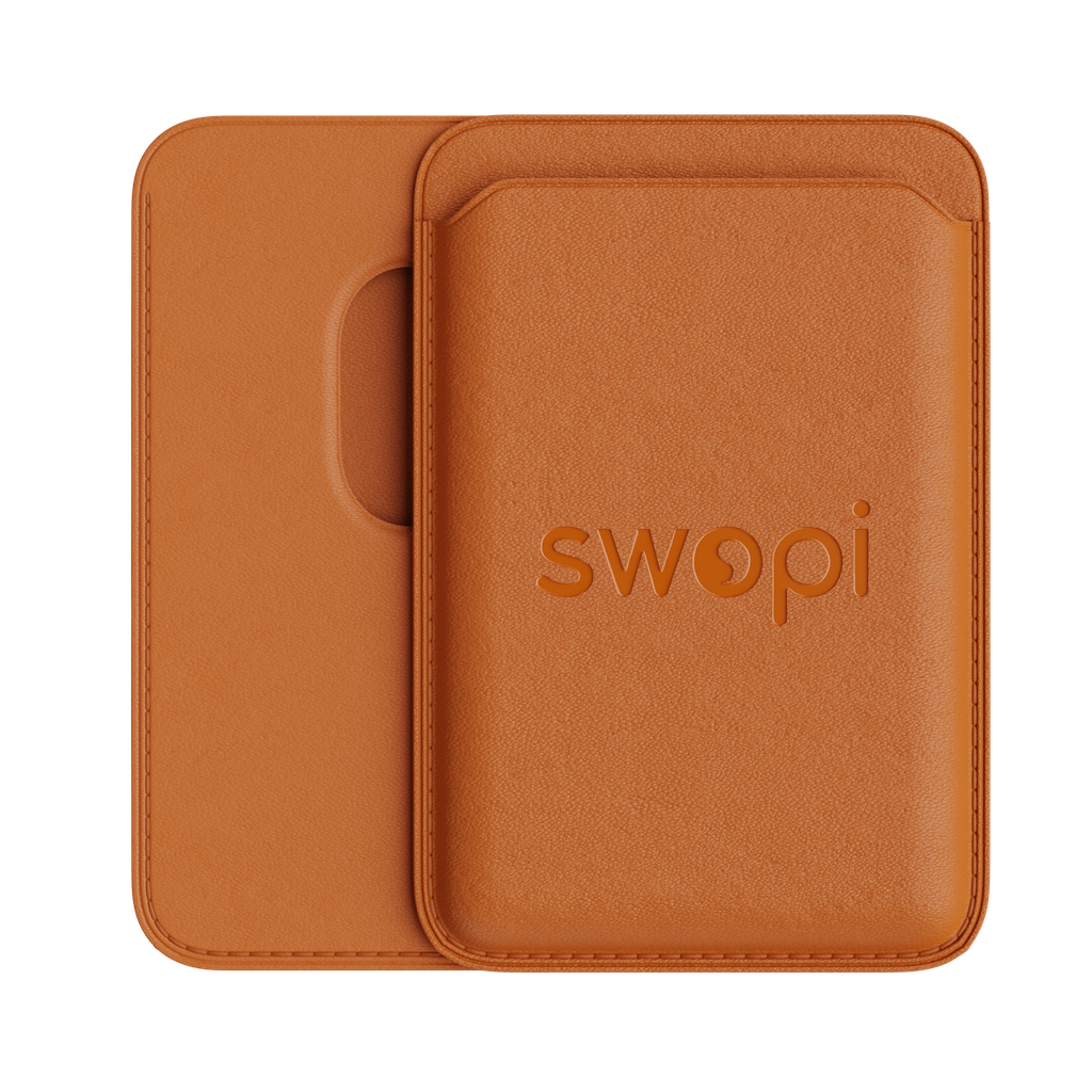 Brown leather wallet Miscellaneous models BlenderKit