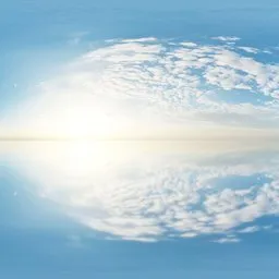 Soft Cloud Dome Reflection