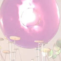 Pastel Sphere Anime Garden Freestyle