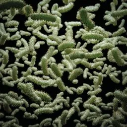 Animated bacterial colony (GN)