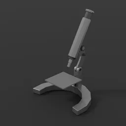 Low Poly Microscope