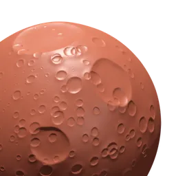 Complex Moon Crater 3D Brush