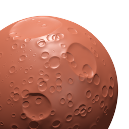 Complex Moon Crater 3D Brush