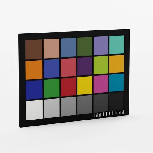 Color Calibration Chart