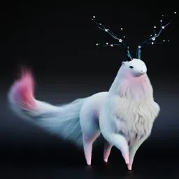 Japanese Sakura Creature Rigged