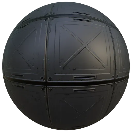 Sci-Fi Industrial Cargo Panels