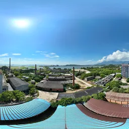 Highsky old building bluesky