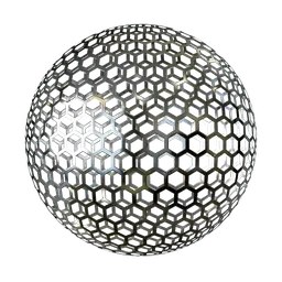 Perforated Metal - Hexagonal
