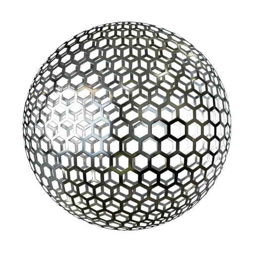 Perforated Metal - Hexagonal
