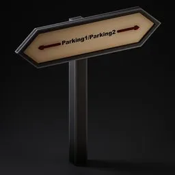 parking Sign
