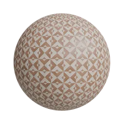 Victorian-inspired geometric flooring