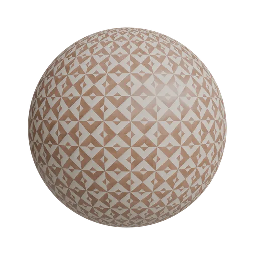 Victorian-inspired geometric flooring