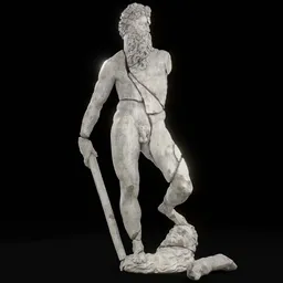 statue of Giambologna neptune dmg