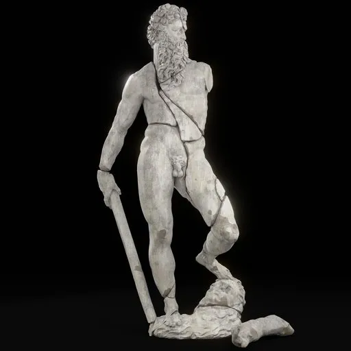 statue of Giambologna neptune dmg