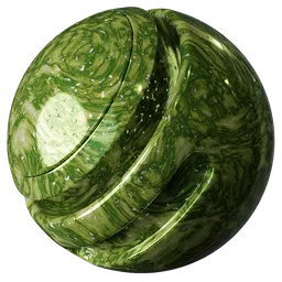 Marble Pitted Green