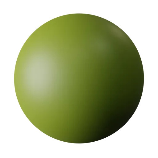 High-quality PBR Dark Celery plastic material for Blender 3D by Benjamin Moore.