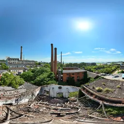 Highsky old building mud