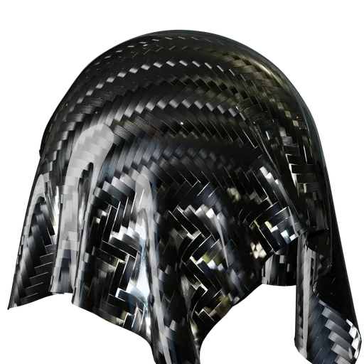 Procedural Woven Carbon Fiber