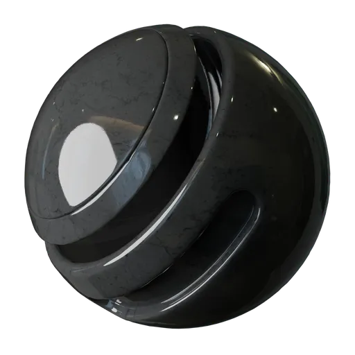 Polished Charcoal Marble
