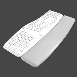 Logi Ergo K860 Keyboard White