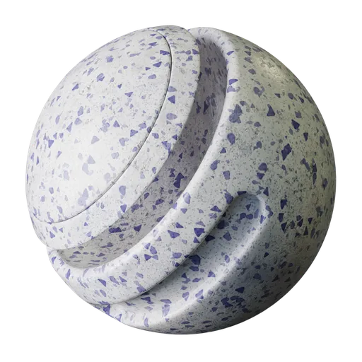 Lavender Terrazzo Marble