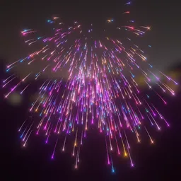 Anime Fireworks Generator