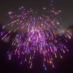 Anime Fireworks Generator