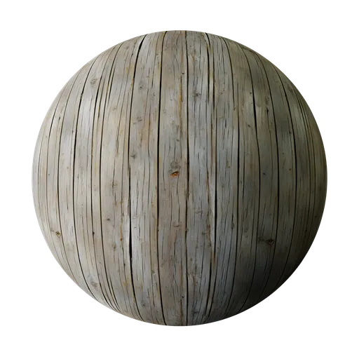 High-resolution texture of weathered wood, ideal for 3D modeling in Blender and PBR-compatible applications.