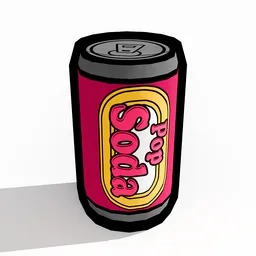 PopSoda - Cartoon Style