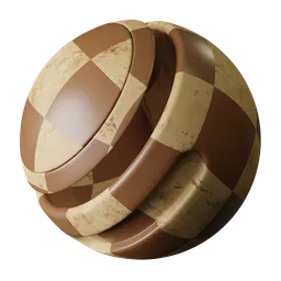 Worn Chocolate Glaze Tiles