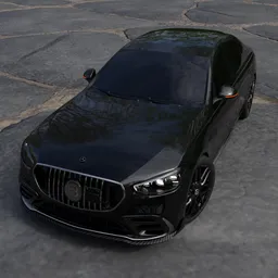 Mercedes-Benz S63(Rigged)