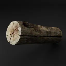 Wooden log