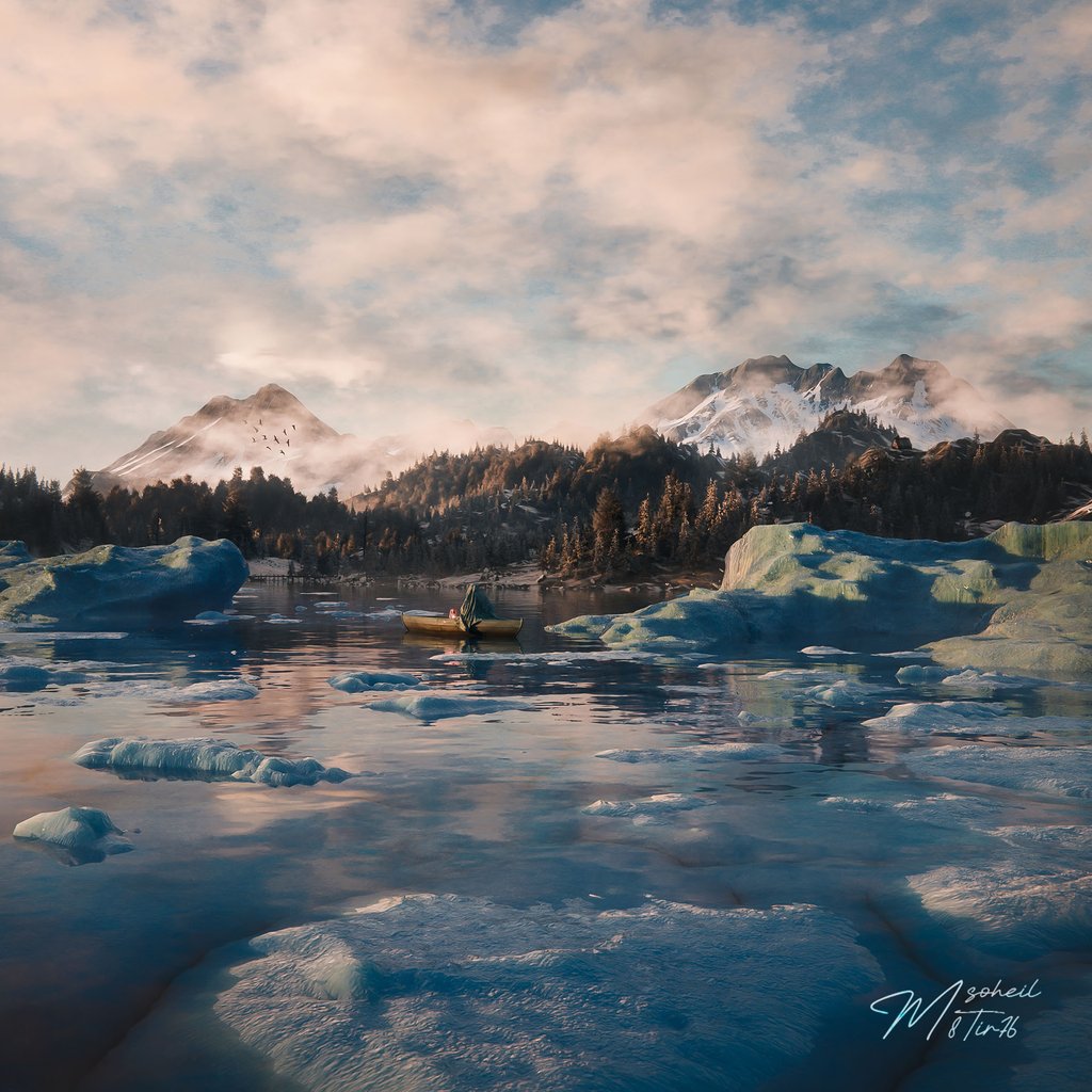 Procedural Lightning Geometry Nodes | FREE Nature scenes | BlenderKit