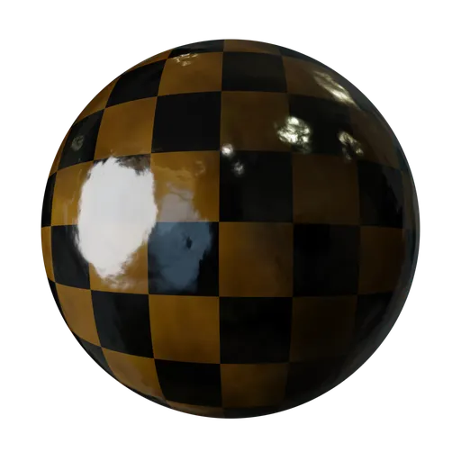 Ceramic chess floor