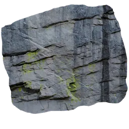 Rugged Rock Cliff 3