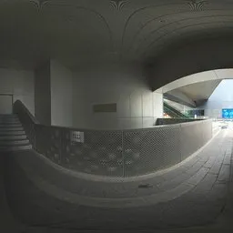 HDR of stairwells and corridors