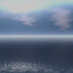 Soft Horizon Ocean Evening