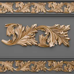 MK Trim Ornament Vol6 12