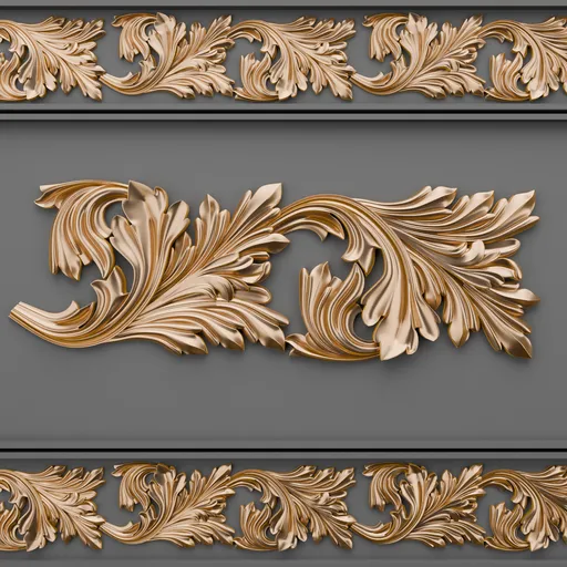 MK Trim Ornament Vol6 12
