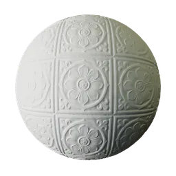 White Foam Decorative Ceiling